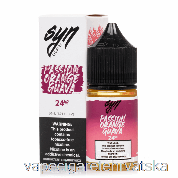 Vape Cigarete Passion Orange Guava - Syn Soli - 30ml 24mg